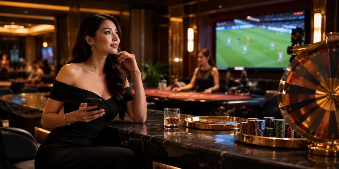 Pandu meja roulette, baccarat dan blackjack dari rumah anda